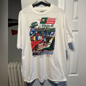 Y2K 2000 O’Reillys Castrol National Drag Racing Shirt Size Men’s XL